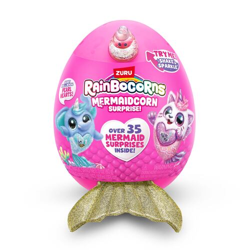 Peluche colecionable ZURU Rainbocorns Mermaidcorn Surprise