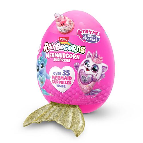 Peluche colecionable ZURU Rainbocorns Mermaidcorn Surprise