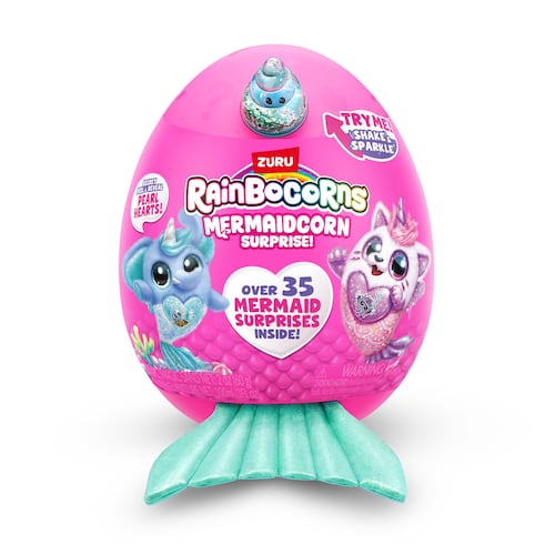 Peluche colecionable ZURU Rainbocorns Mermaidcorn Surprise
