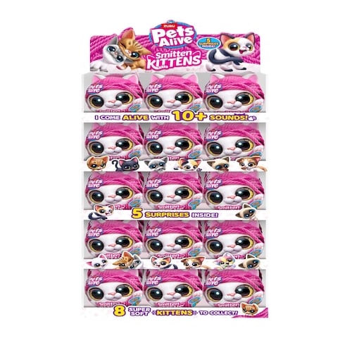 Pets Alive Smitten Kittens Plush In de Zuru