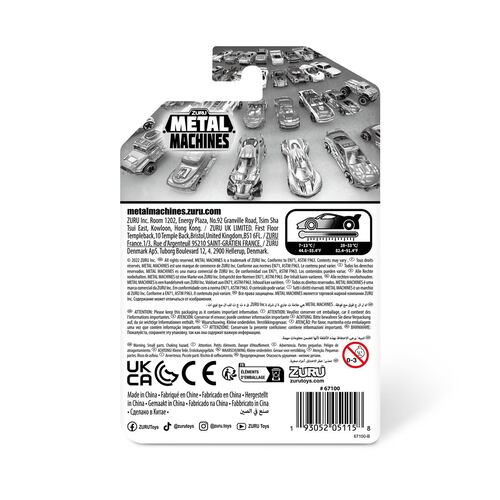 Auto Coleccionable Metal Machines Series 1 Color Change de Zuru