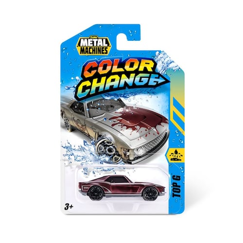 Auto Coleccionable Metal Machines Series 1 Color Change de Zuru