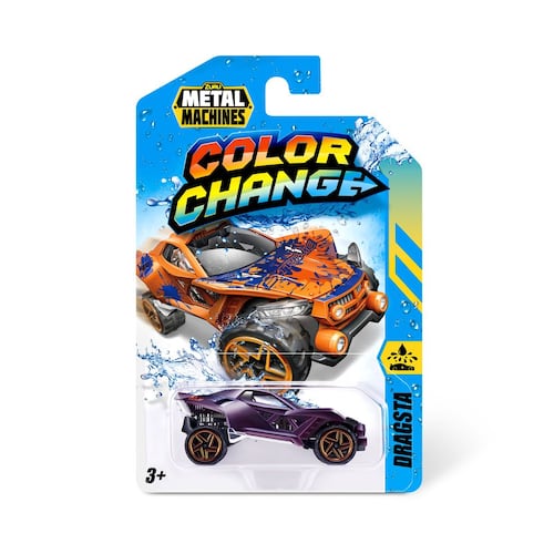 Auto Coleccionable Metal Machines Series 1 Color Change de Zuru