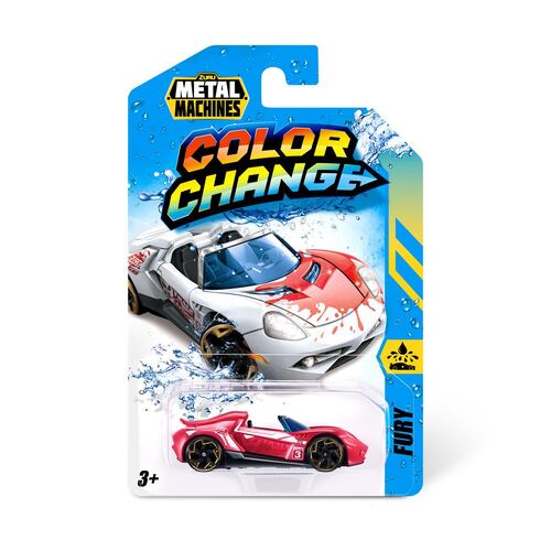 Auto Coleccionable Metal Machines Series 1 Color Change de Zuru