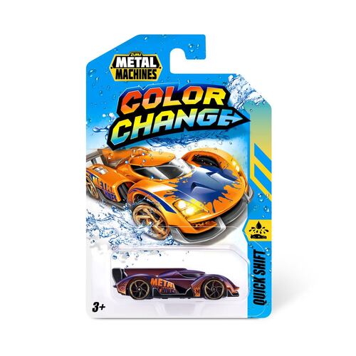 Auto Coleccionable Metal Machines Series 1 Color Change de Zuru