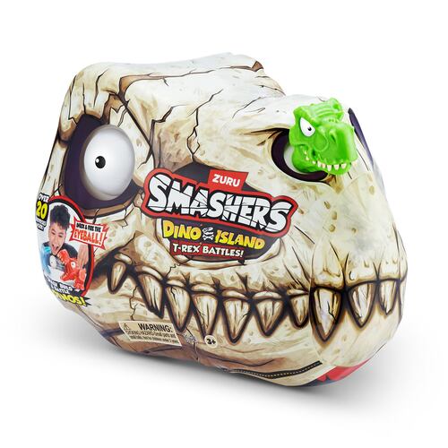 Set de Figuras ZURU Smashers Dino Island T-Rex Battles Mini