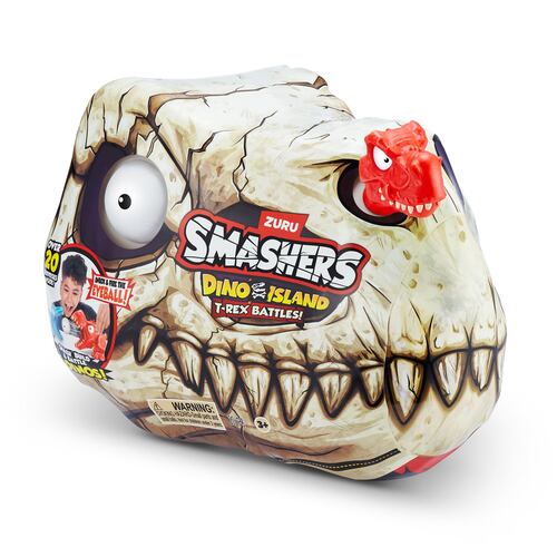 Set de Figuras ZURU Smashers Dino Island T-Rex Battles Mini