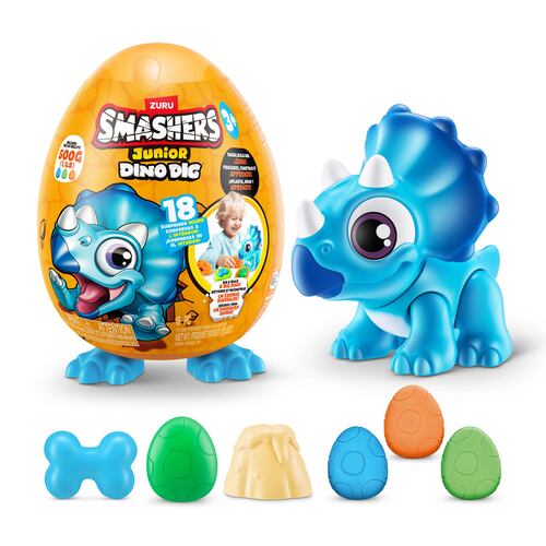 Set de jugetes ZURU Smashers Junior Dino Dig