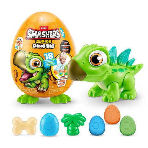 Set de jugetes ZURU Smashers Junior Dino Dig