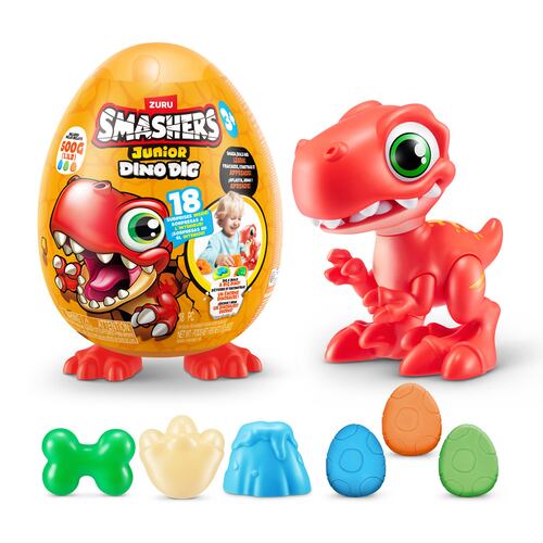 Set de jugetes ZURU Smashers Junior Dino Dig