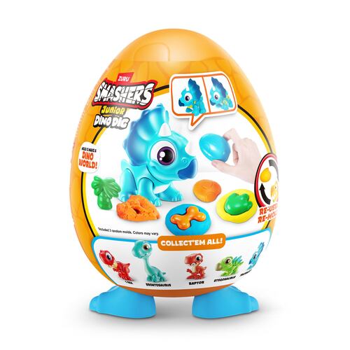 Set de jugetes ZURU Smashers Junior Dino Dig
