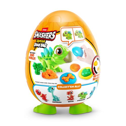 Set de jugetes ZURU Smashers Junior Dino Dig