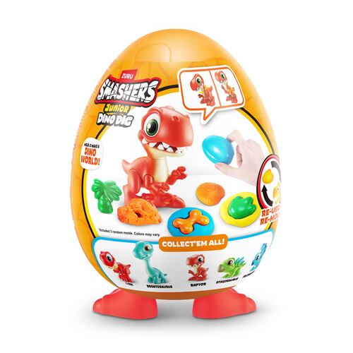 Set de jugetes ZURU Smashers Junior Dino Dig