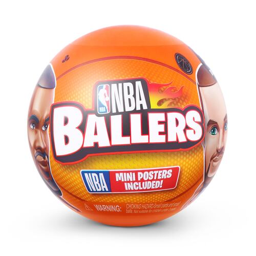 Figura Coleccionable Sorpresa ZURU de Jugadores de la NBA con Accesorios Incluidos