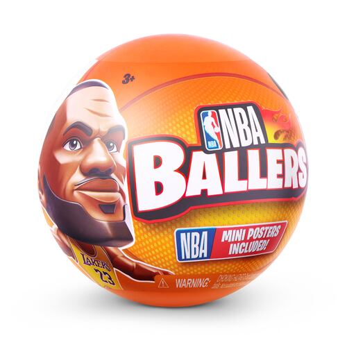 Figura Coleccionable Sorpresa ZURU de Jugadores de la NBA con Accesorios Incluidos