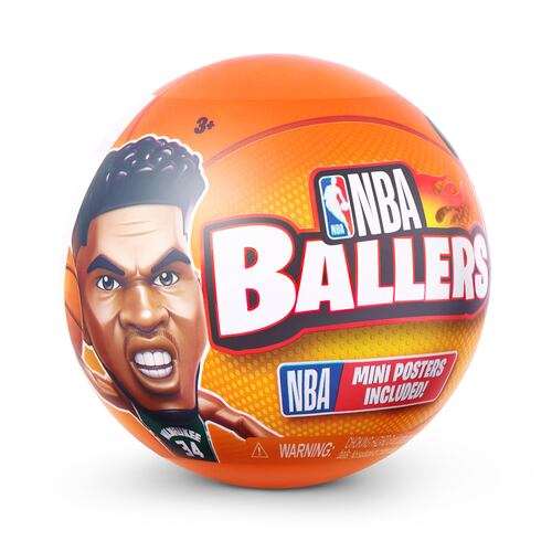 Figura Coleccionable Sorpresa ZURU de Jugadores de la NBA con Accesorios Incluidos