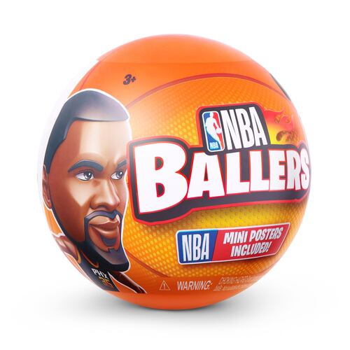 Figura Coleccionable Sorpresa ZURU de Jugadores de la NBA con Accesorios Incluidos