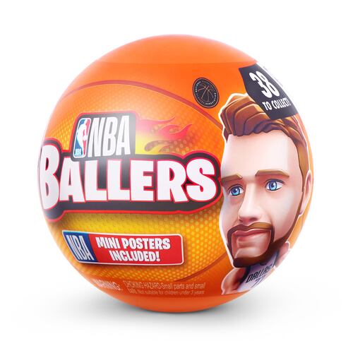 Figura Coleccionable Sorpresa ZURU de Jugadores de la NBA con Accesorios Incluidos