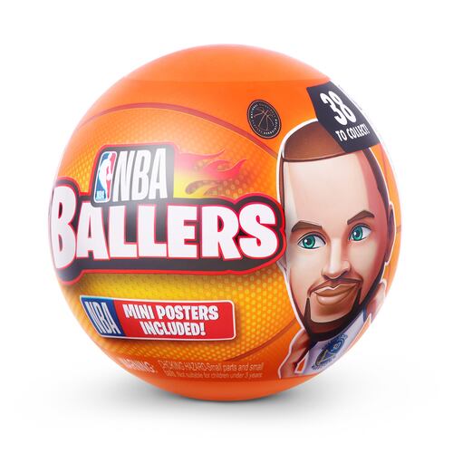 Figura Coleccionable Sorpresa ZURU de Jugadores de la NBA con Accesorios Incluidos