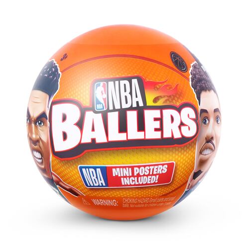 Figura Coleccionable Sorpresa ZURU de Jugadores de la NBA con Accesorios Incluidos