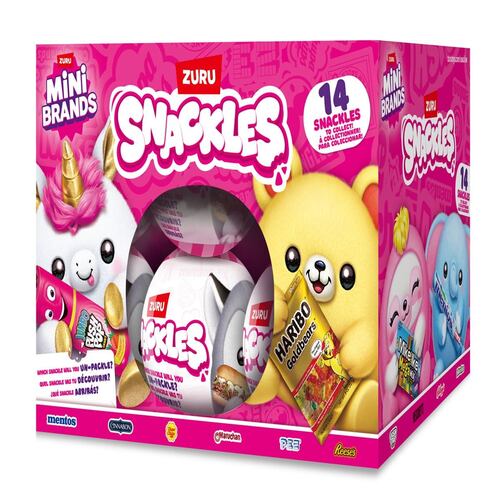 Figura Coleccionable Snackles Mini Brands Int Wave 2 Plush de Zuru
