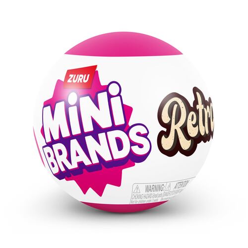 Cápsula con Mini Figuras ZURU Brands Retro