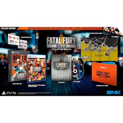 Videojuego para PS5 Fatal Fury City Of The Wolves Deluxe Edition
