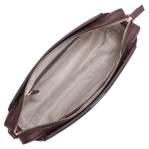 Bolsa cross body Nine West color vino Modelo NDB108570