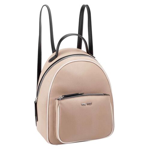 Backpack Nine West color Varios Tonos Natural Modelo NYM549821