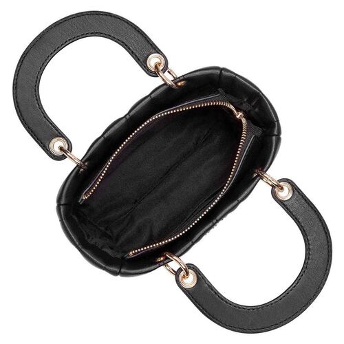 Bolsa satchel Nine west color Negro