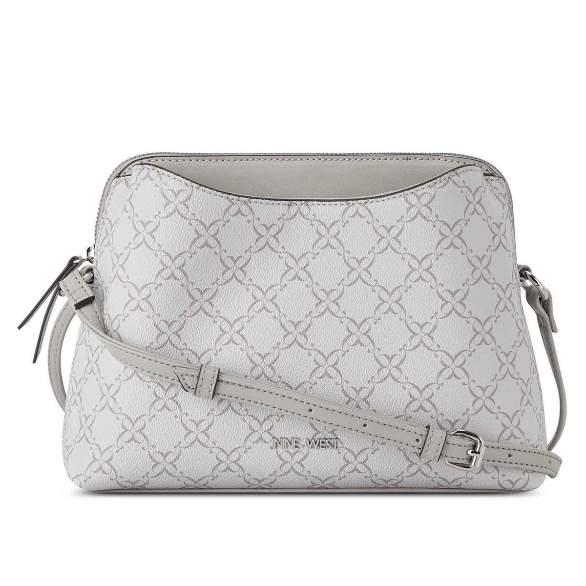 Bolsa cross body NINE WEST color Gris Multi Modelo NYC542769