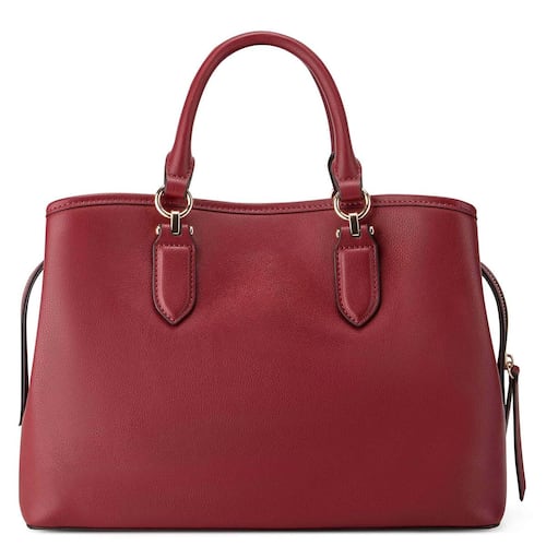 Bolsa satchel color Vino para mujer NINE WEST