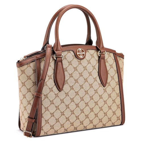 Bolsa Nine West de mano color Café/Multicolor para mujer