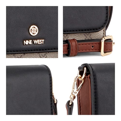 Cartera Nine West color Beige/Multi para mujer