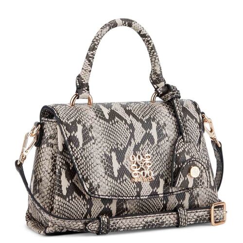 Bolsa Nine West cross body color Gris para mujer