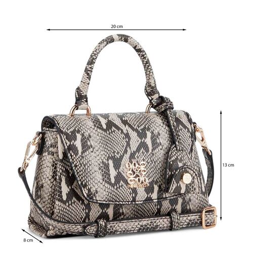 Bolsa Nine West cross body color Gris para mujer