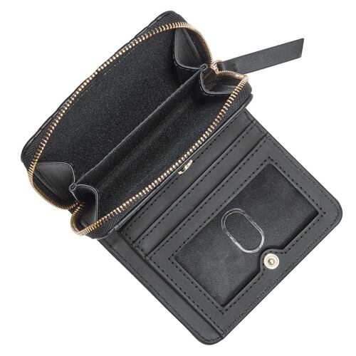 Cartera small wallet color Negro para mujer Nine West