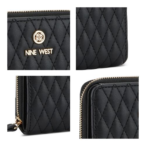 Cartera small wallet color Negro para mujer Nine West