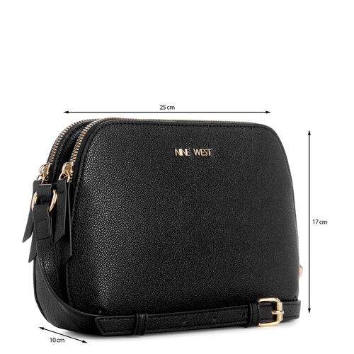 Bolso Crossbody Nine West Negro para Mujer