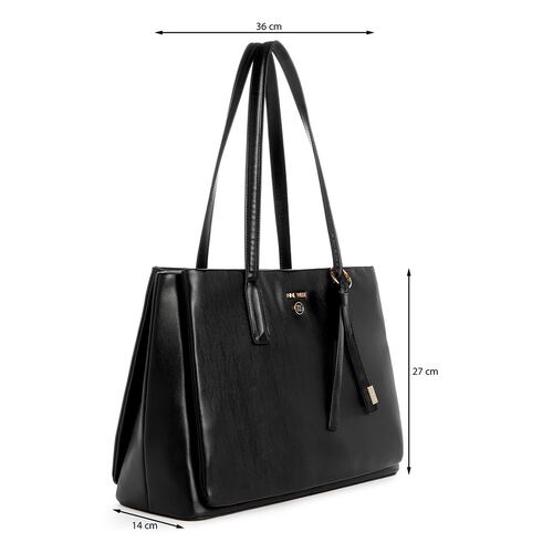 Bolso Tote Nine West Negro para Mujer
