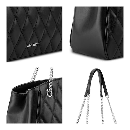 Bolso Tote Nine West Negro para Mujer