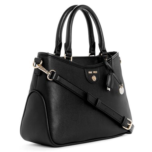 Bolso Satchel Nine West Negro para Mujer