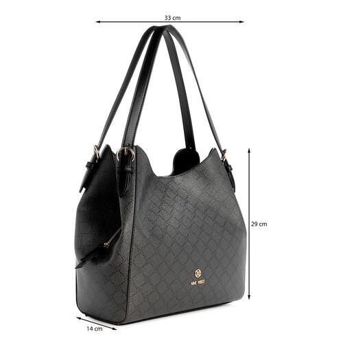Bolso Tote Nine West Negro para Mujer