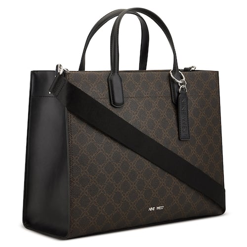 Maletín Laptop Nine West Bag Café Obscuro para Mujer