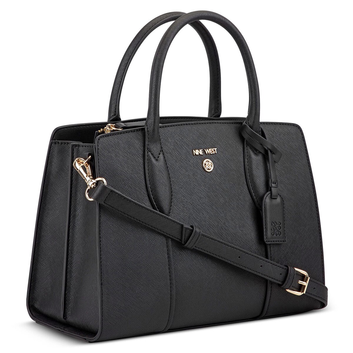 Bolsa Negra Marca Nine West Bolsas Cartera Bolsas De Mano Nine