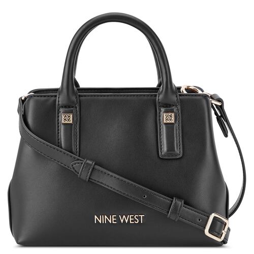 Bolsa Satchel Nine West Negro para Mujer