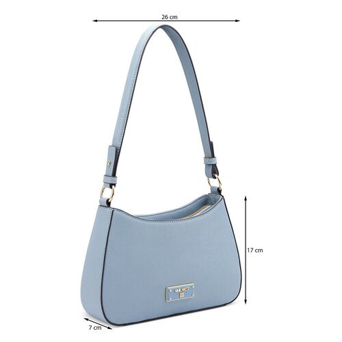 Bolsa Shoulder Bag Nine West Azul para Mujer