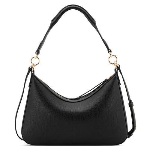 Nine West Mochila Mediana Milenia Deisgner, Black Tote, Sling, Bolso, Bolso, Tendencia, Bolso De Hombro, Negro -, Grande