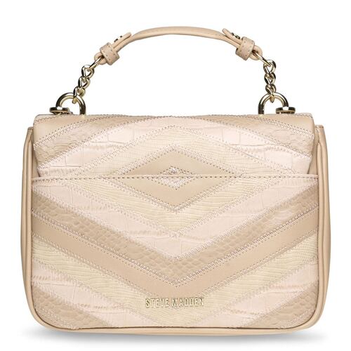 Bolso Top Handle Color Hueso Para Mujer Steve Madden Bmojo