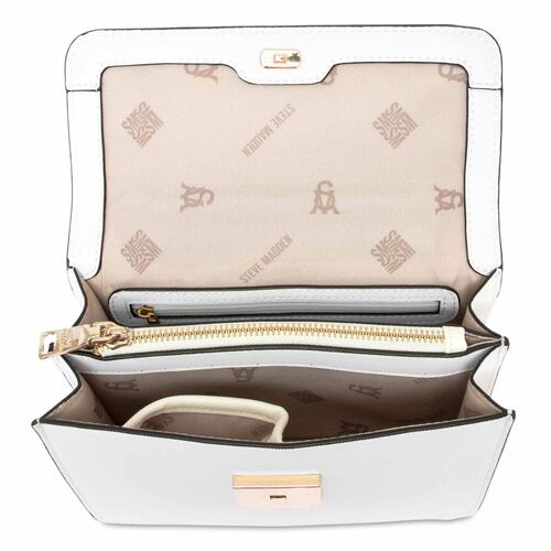 Bolso crossbody Steve Madden blanco